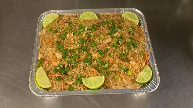 Pan ——- Chicken Pancit.