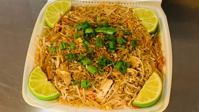 Chicken Pancit.