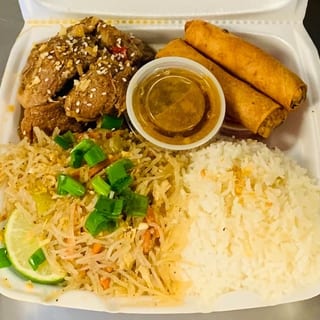 Pork Adobo Platter